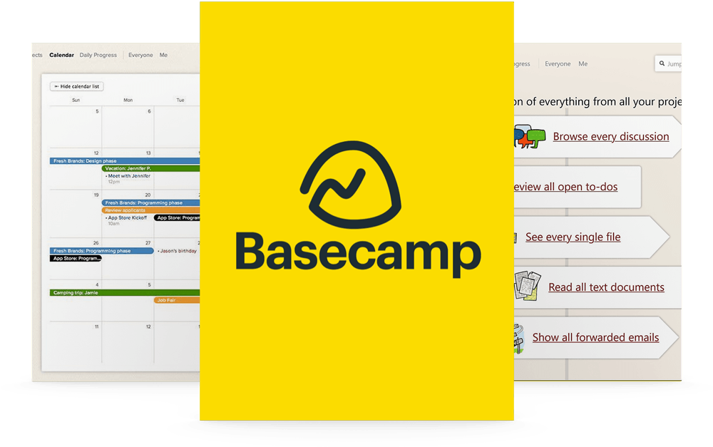 Project Managed in Basecamp